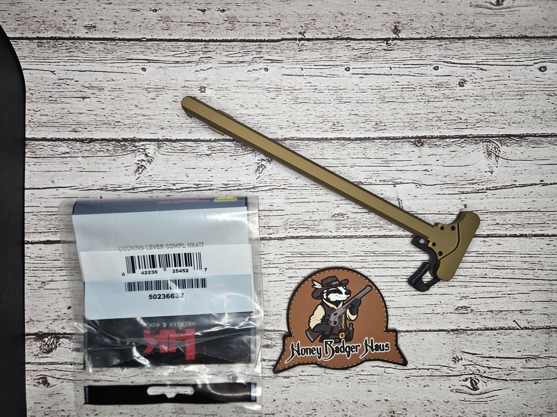 HK 417 / MR762 Cocking Lever Assembly – RAL8000